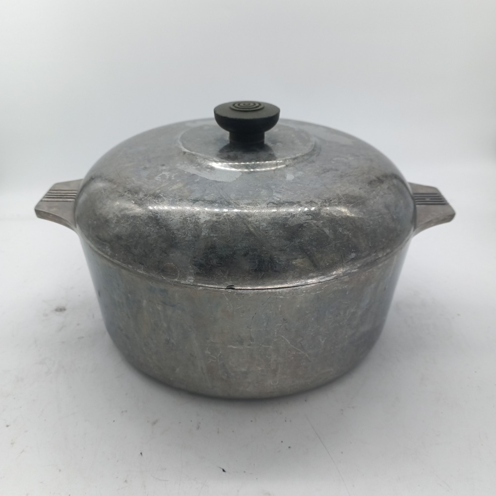 Magnalite GHC 5 Quart Dutch Oven Cast Aluminum Pot with Lid Made in USA 4.5L